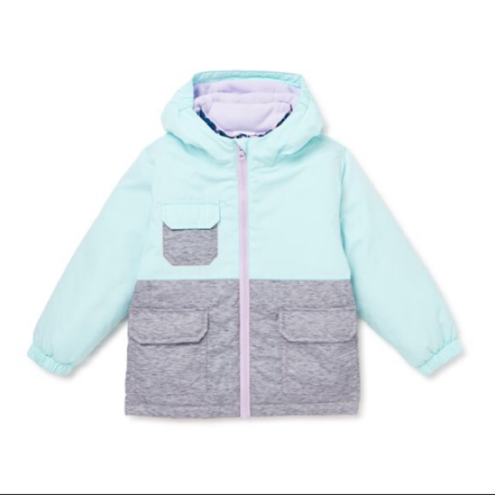 NWT Swiss Tech 4 in 1 Toddler Girl Systems Jacket Performance Gear